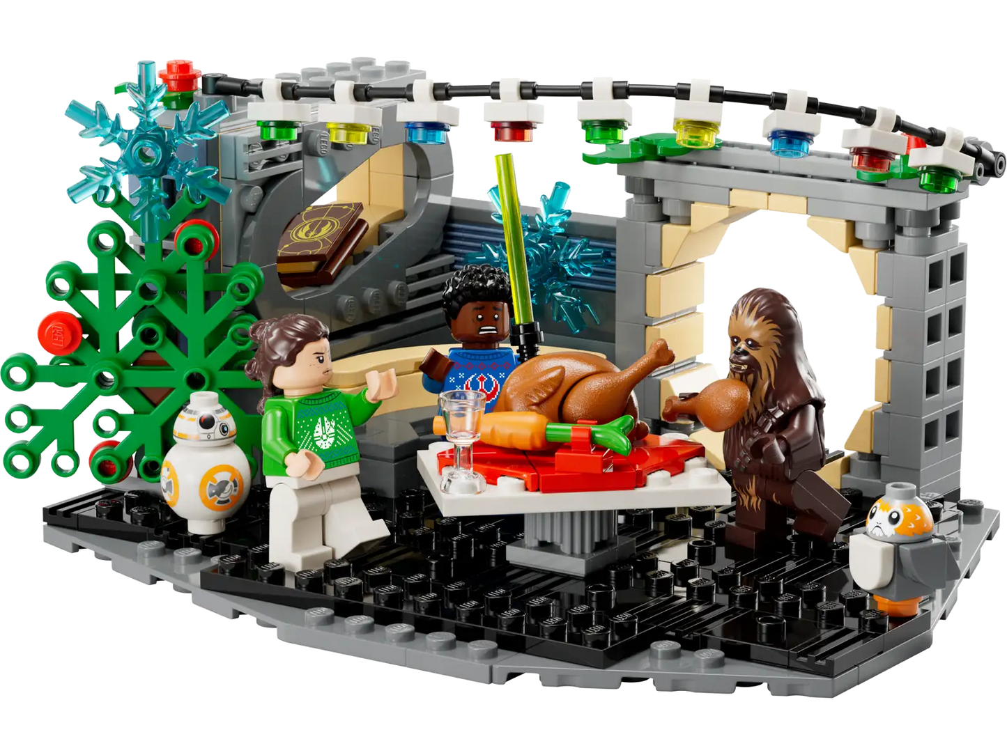 LEGO Seasonal Star Wars: Millennium Falcon Holiday Diorama 40658