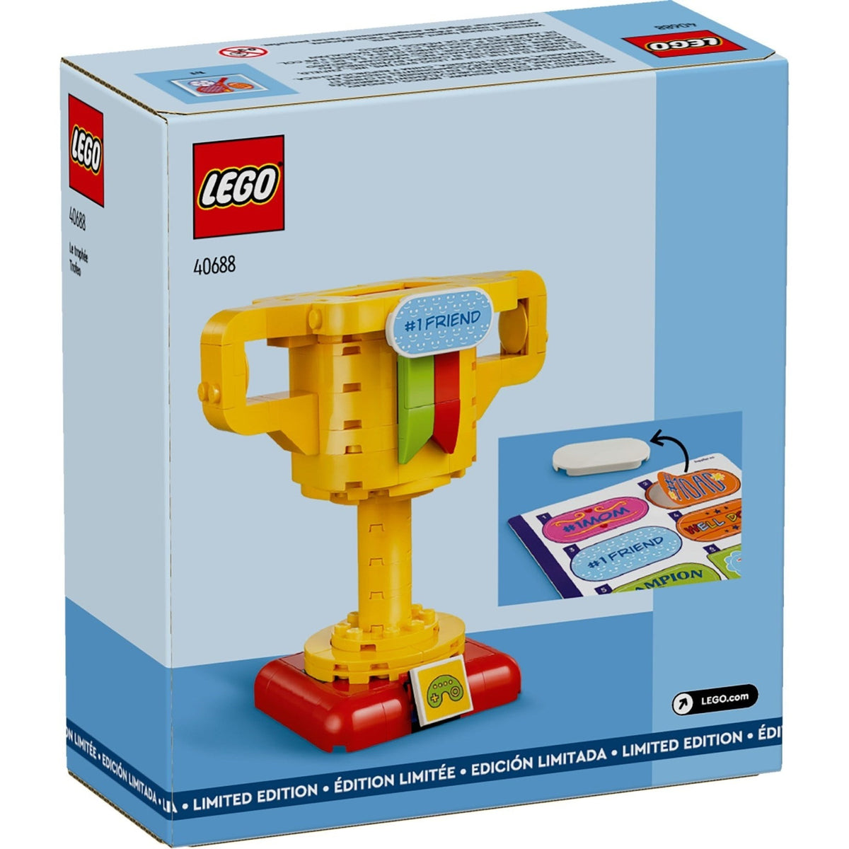 LEGO Promotional Trophy Award 40688