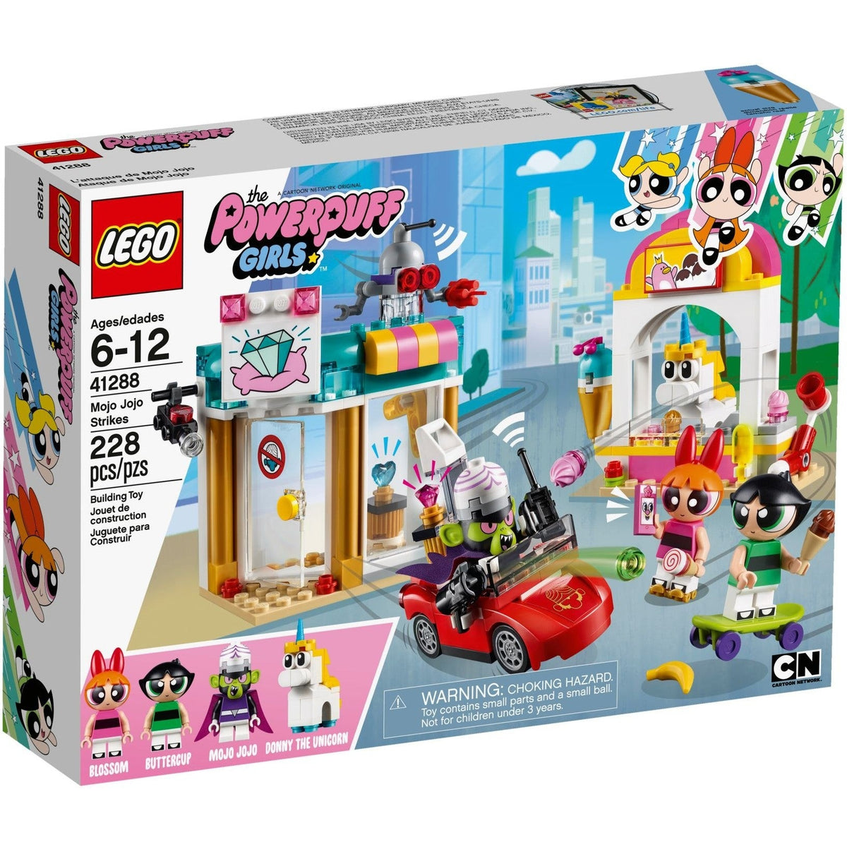 LEGO The Powerpuff Girls Mojo Jojo Strikes 41288