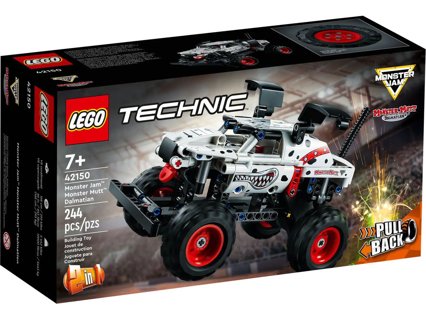 LEGO Technic Monster Jam™ Monster Mutt™ Dalmatian 42150