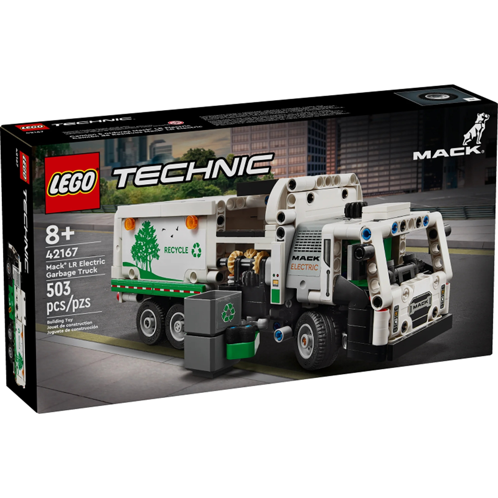 LEGO Technic Mack LR Electric Garbage Truck 42167