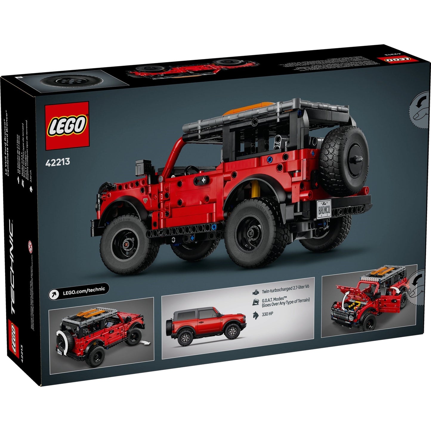 LEGO Technic Ford Bronco SUV 42213
