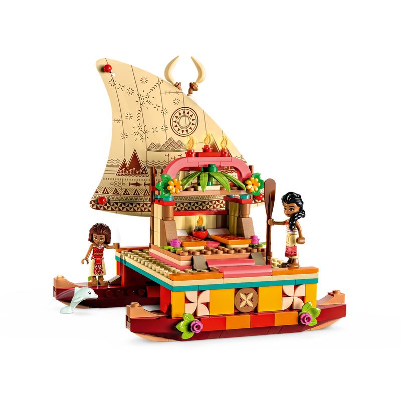 LEGO Disney Moana's Wayfinding Boat 43210