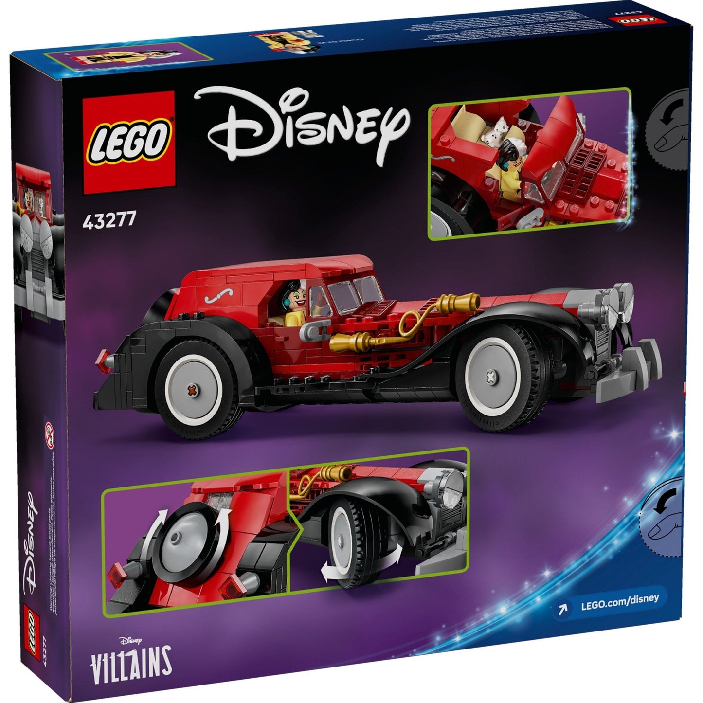 LEGO Disney Cruella De Vil's Car 43277