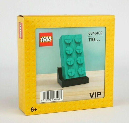 LEGO Buildable 2x4 Dark Turquoise Brick 5006291