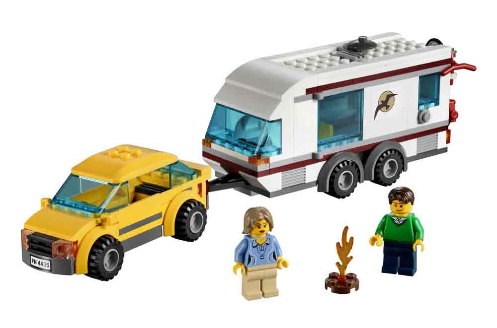 LEGO City Car and Caravan 4435