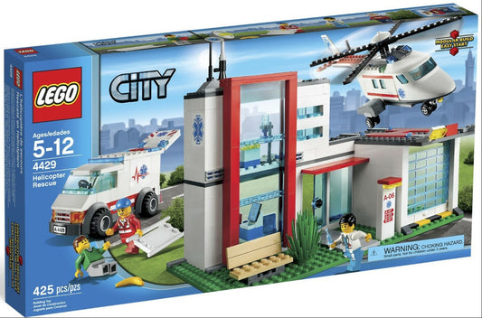LEGO City Helicopter Rescue 4429