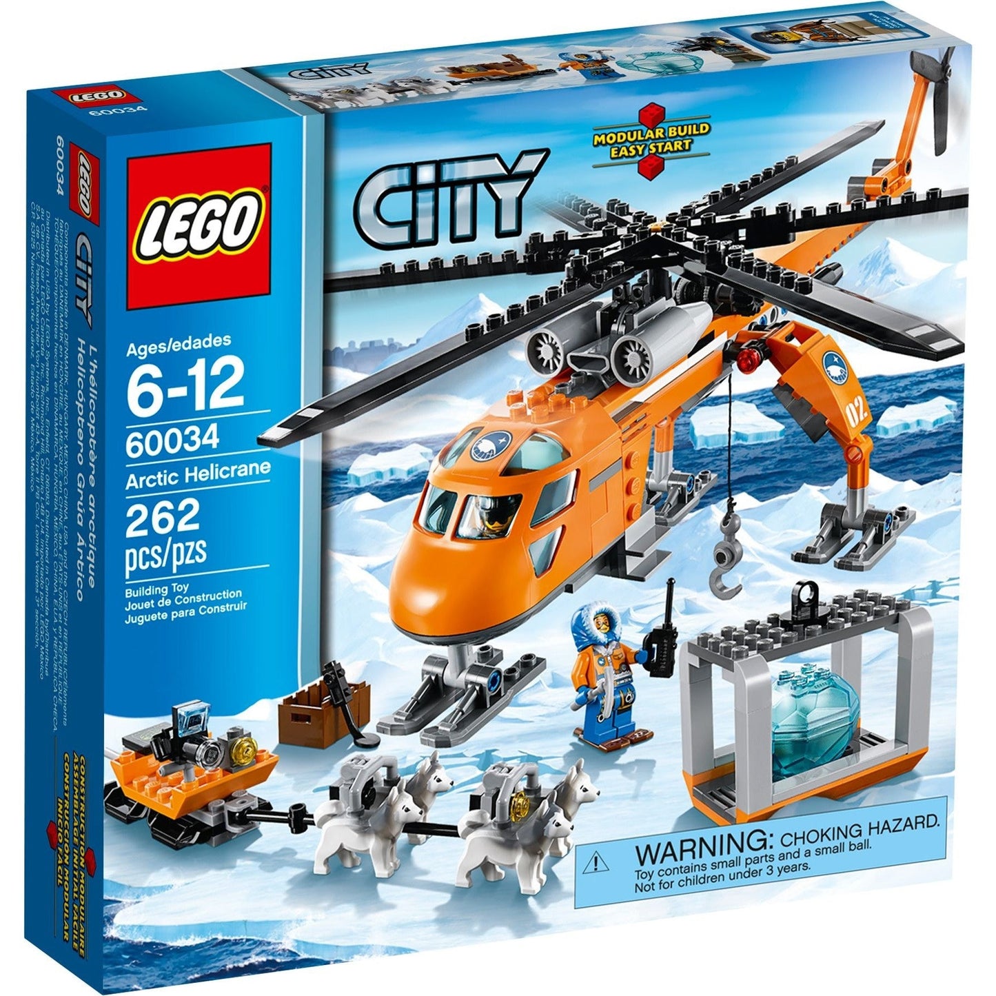 LEGO City Arctic Helicrane 60034