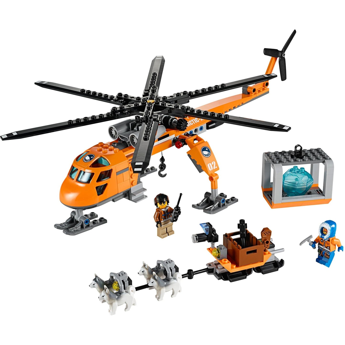 LEGO City Arctic Helicrane 60034