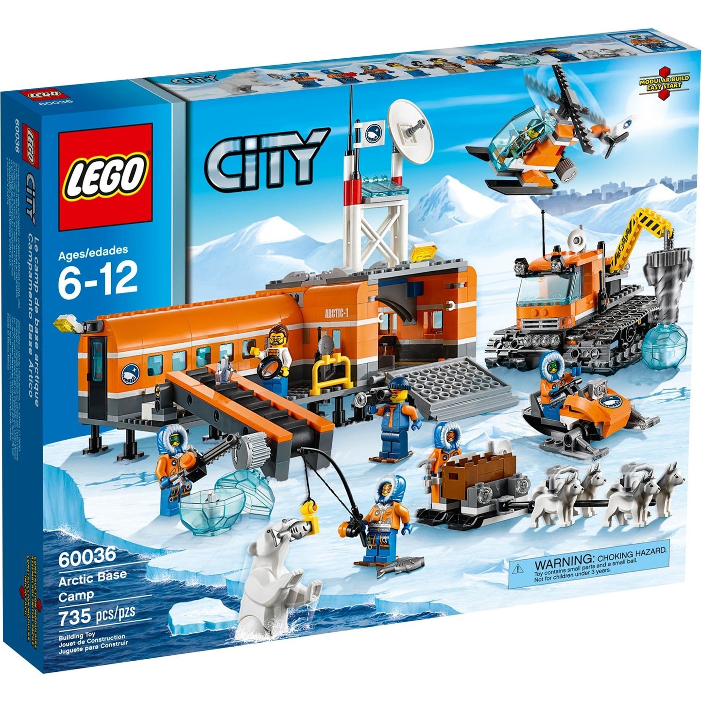 LEGO City Arctic Base Camp 60036