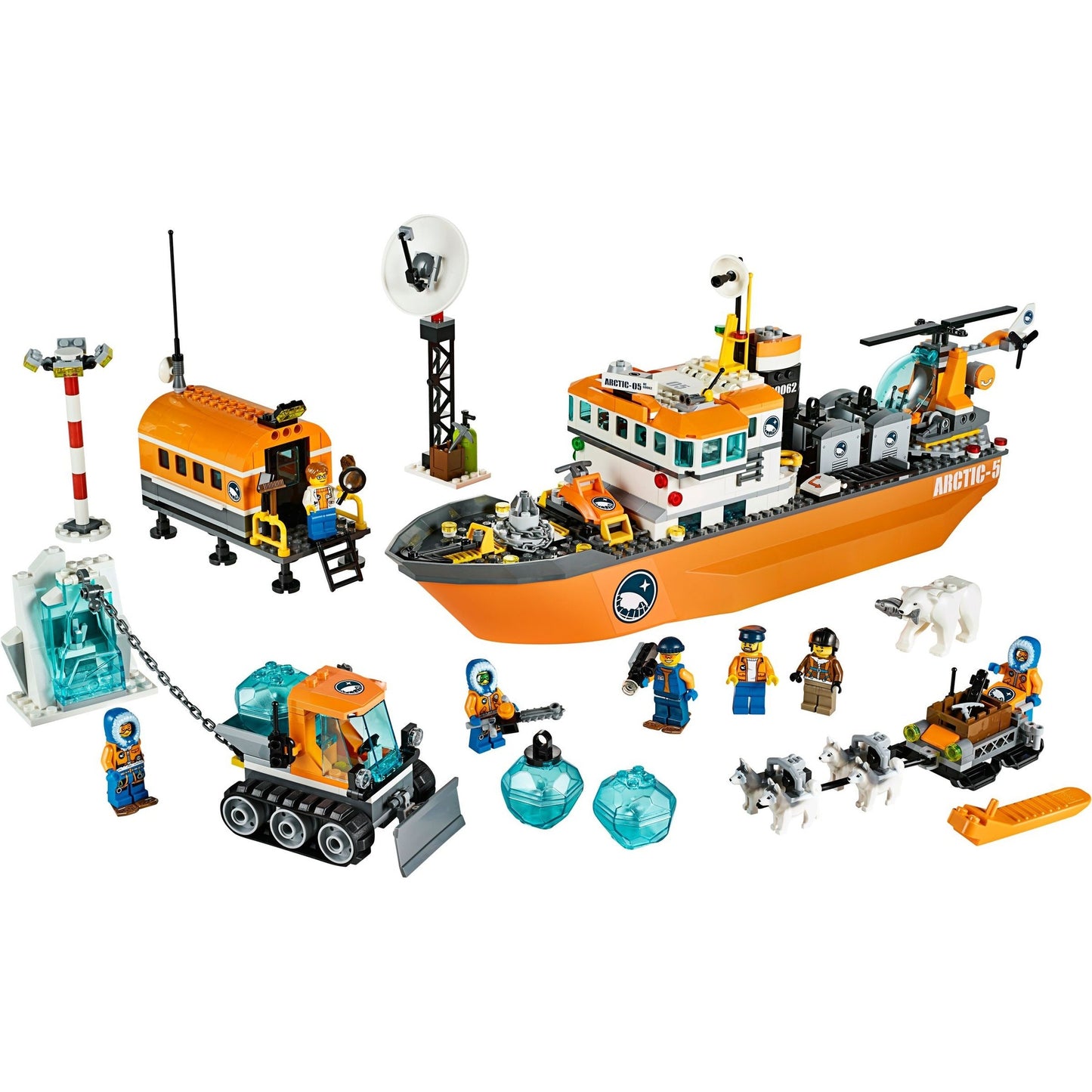 LEGO City Arctic Icebreaker 60062