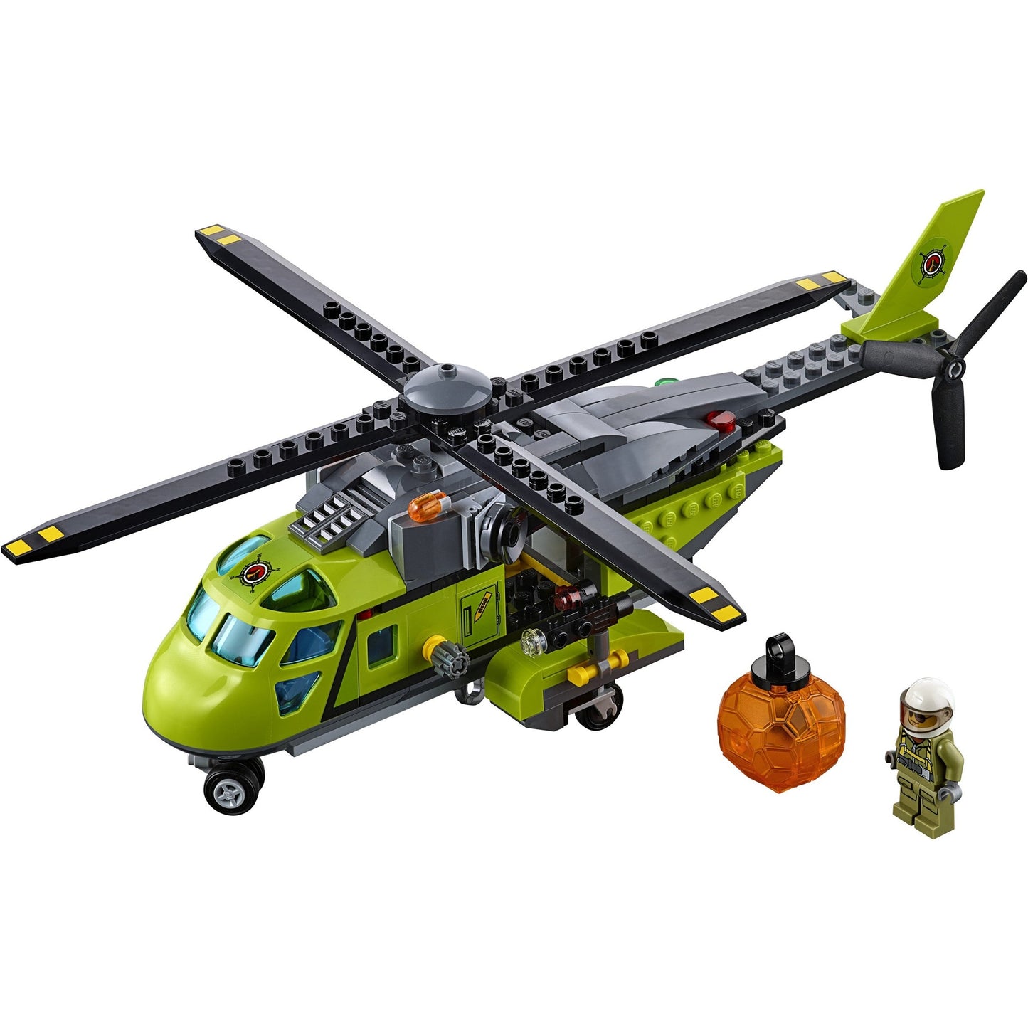 LEGO City Volcano Supply Helicopter 60123