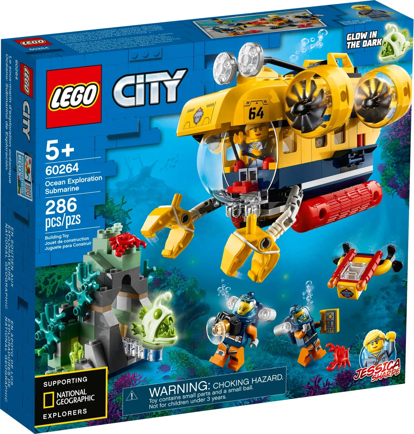 LEGO City Ocean Exploration Submarine 60264