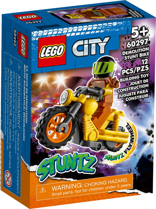 LEGO City Demolition Stunt Bike 60297