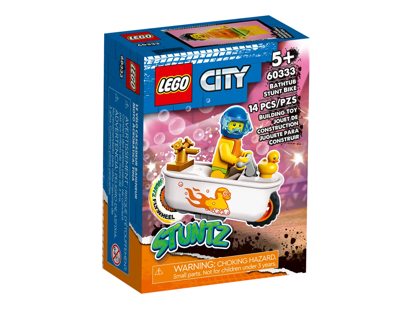 LEGO City Bathtub Stunt Bike 60333