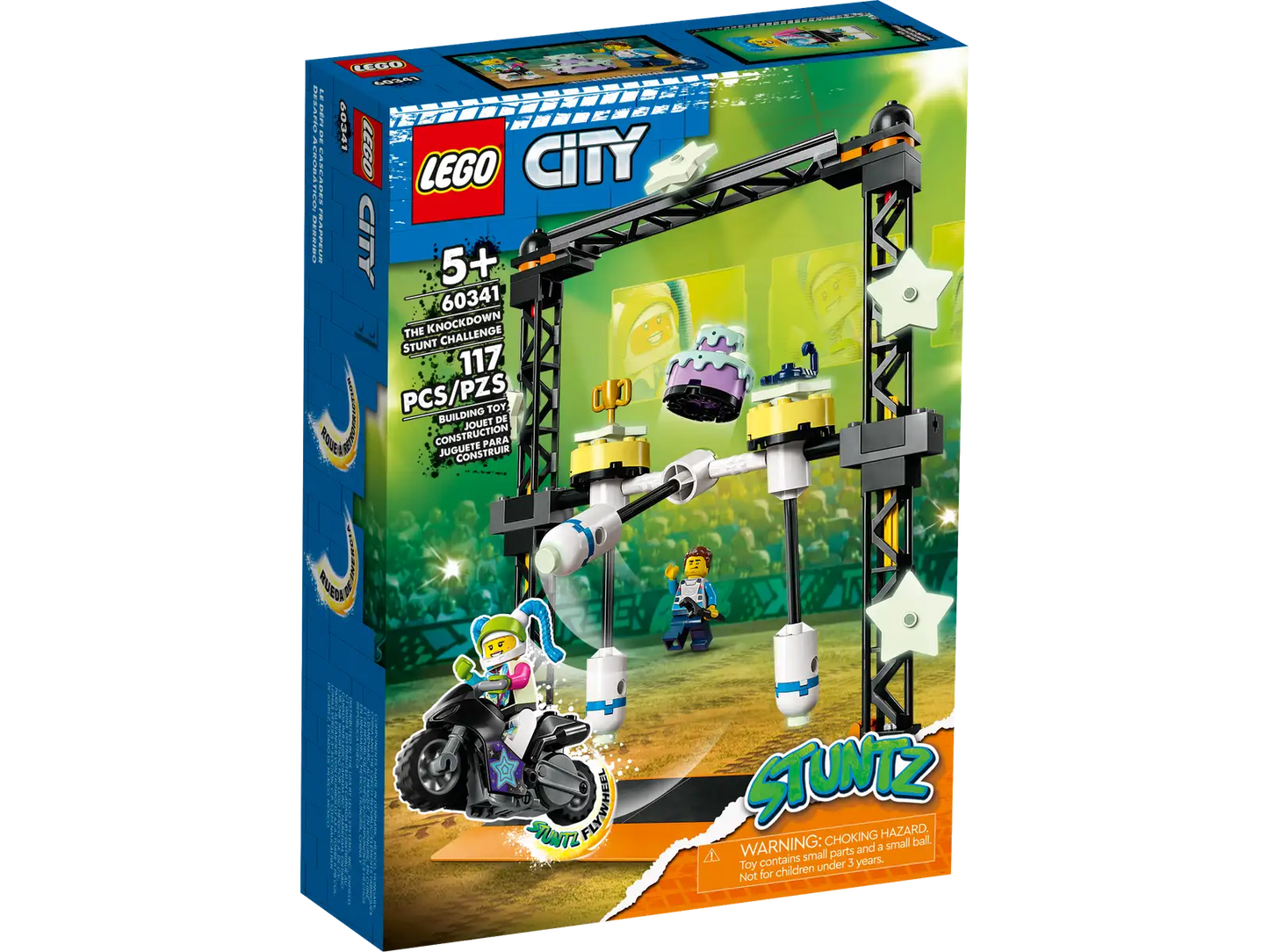 LEGO City The Knockdown Stunt Challenge 60341