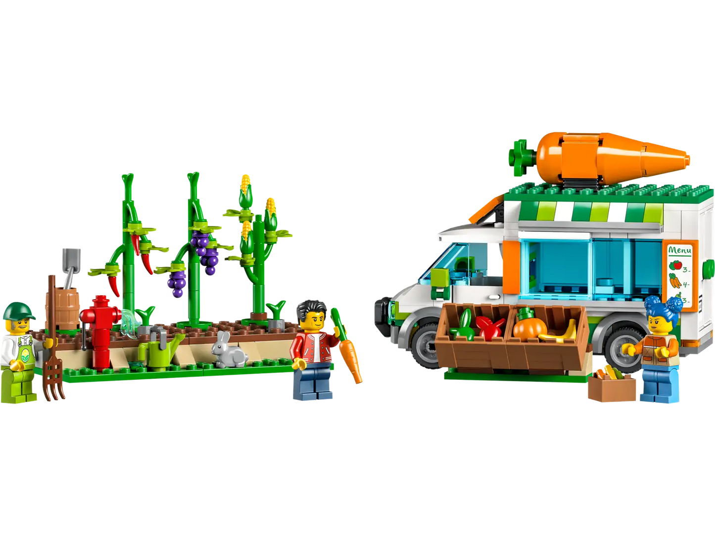 LEGO City Farmers Market Van 60345