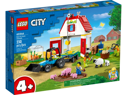 LEGO City Barn & Farm Animals 60346