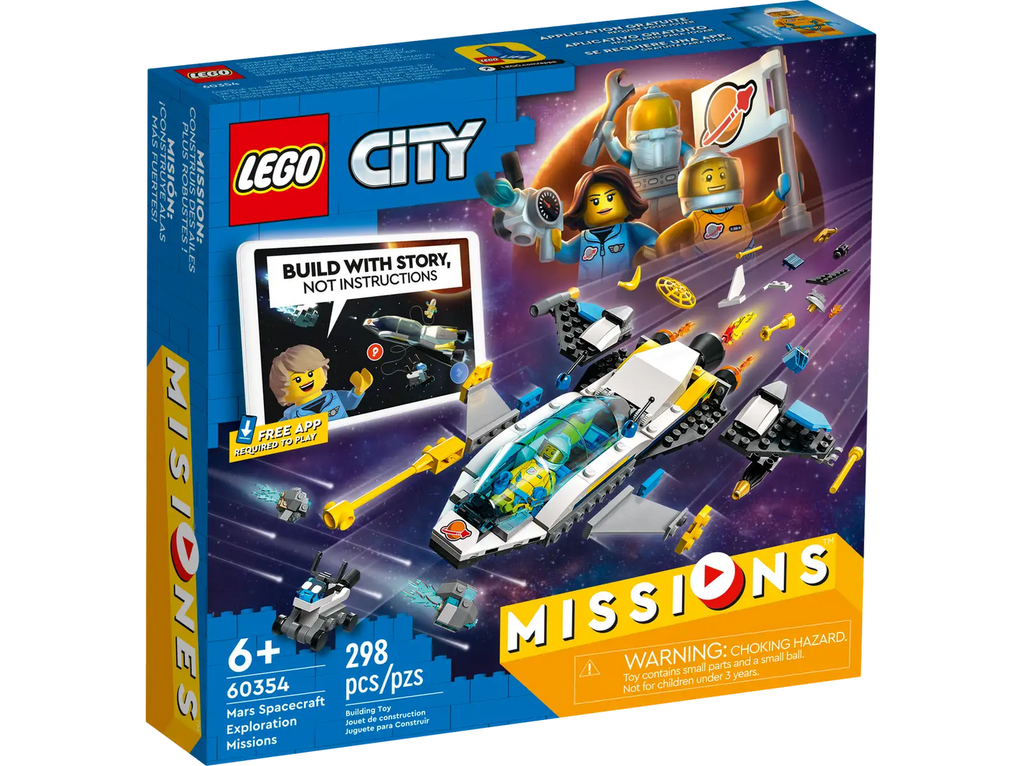 LEGO City Mars Spacecraft Exploration Missions 60354