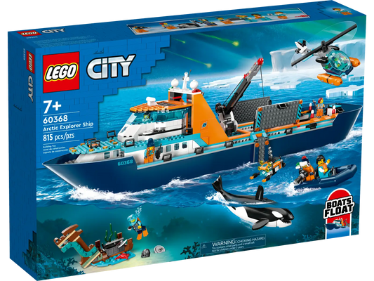 LEGO City Mobile Arctic Explorer Ship 60368