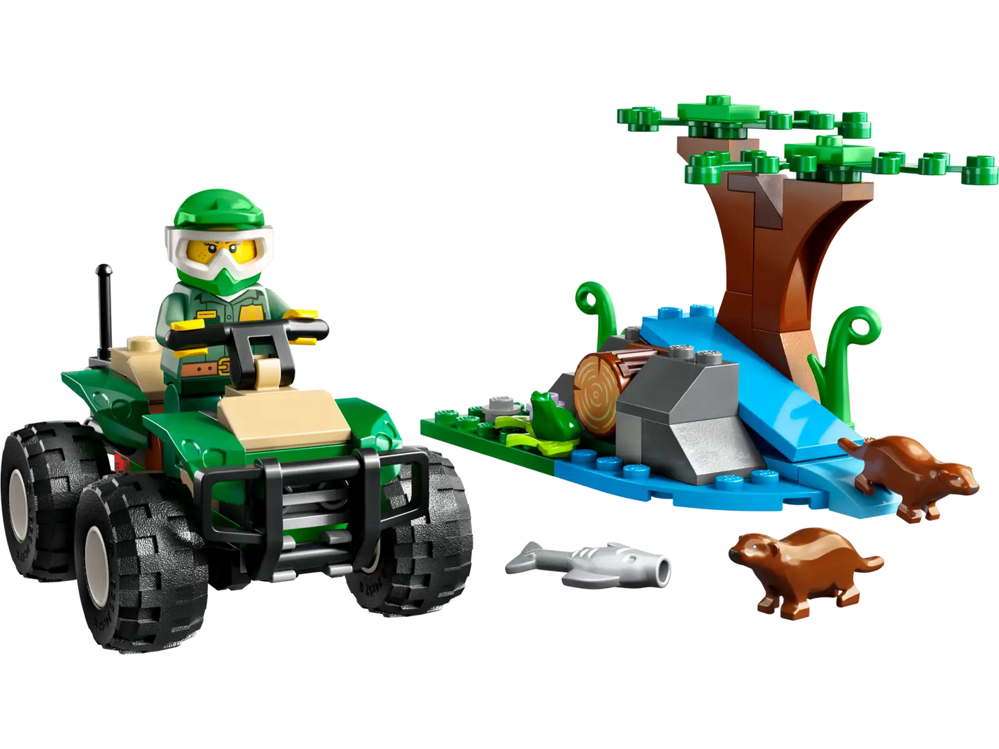 LEGO City ATV and Otter Habitat 60394