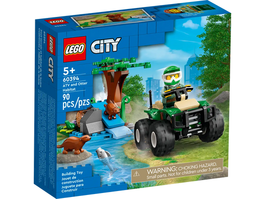 LEGO City ATV and Otter Habitat 60394