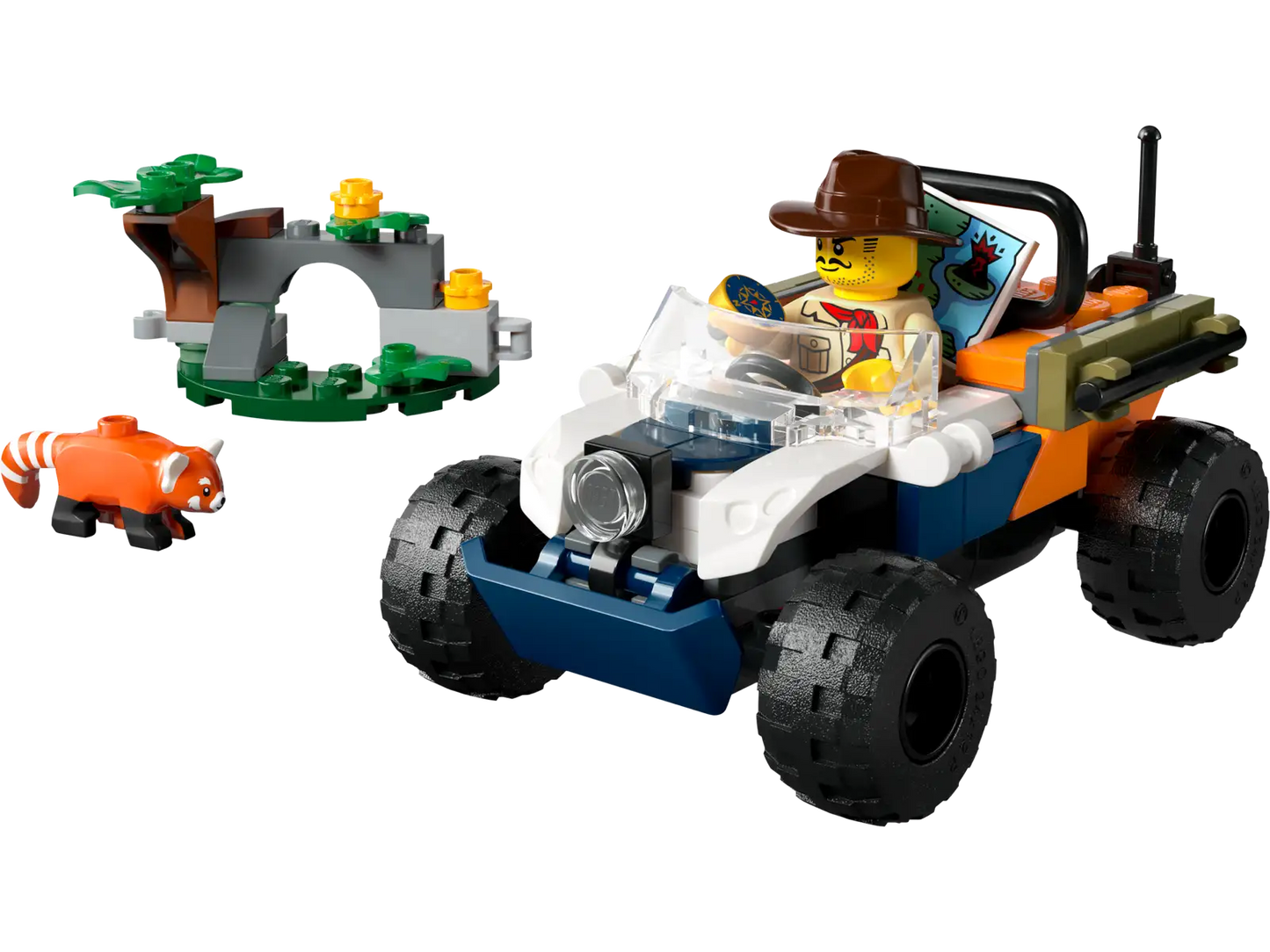 LEGO City Jungle Explorer ATV Red Panda Mission 60424