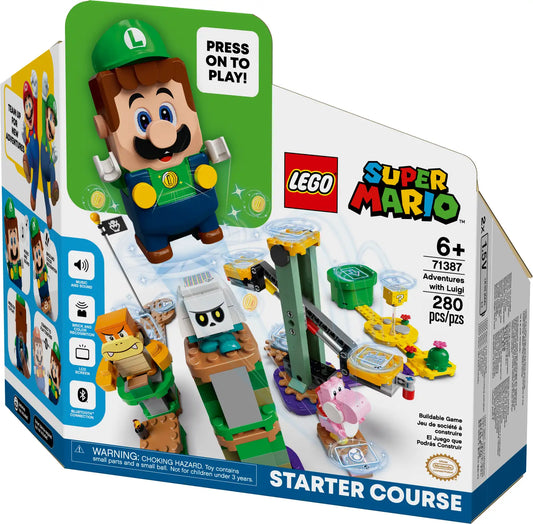 Lego Super Mario Adventures with Luigi Starter Course 71387