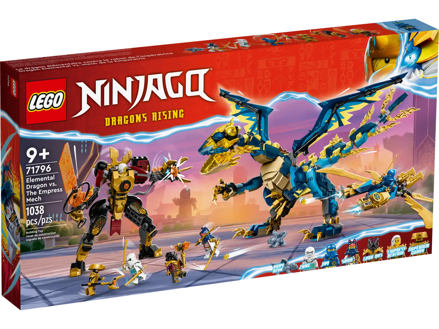 LEGO Ninjago Elemental Dragon vs. The Empress Mech 71796