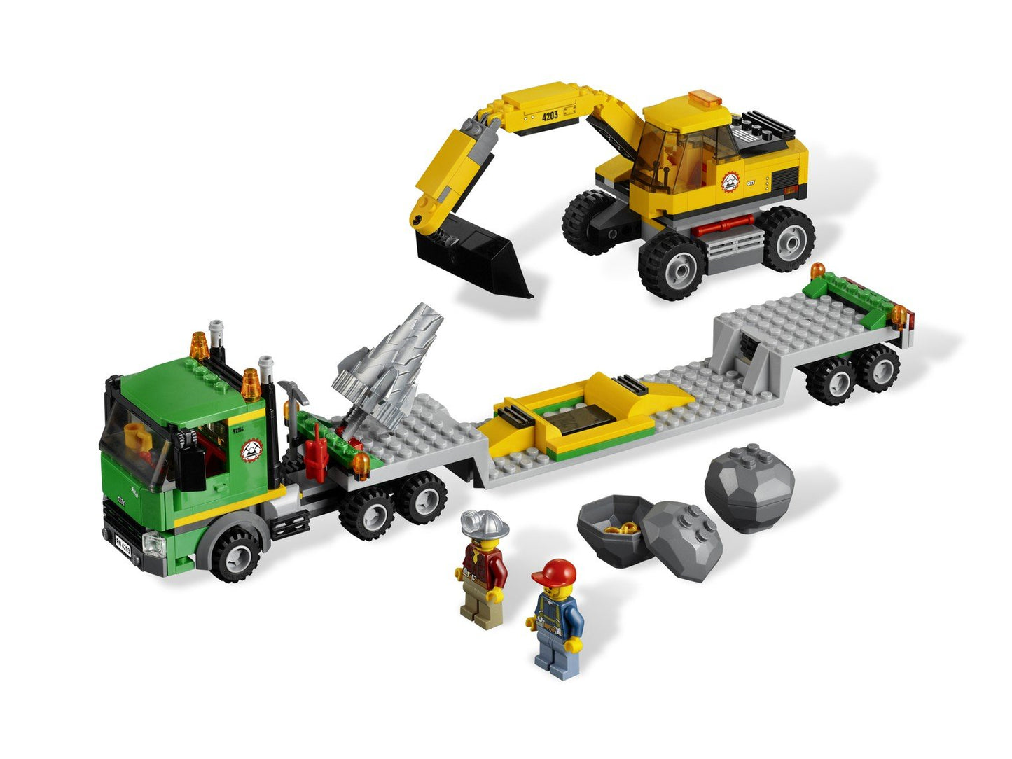 LEGO City Excavator Transport 4203