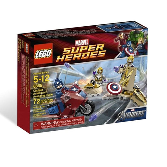 LEGO Marvel Captain America's™ Avenging Cycle 6865