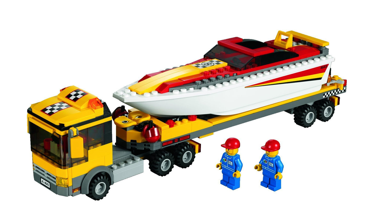 LEGO City Power Boat Transporter 4643