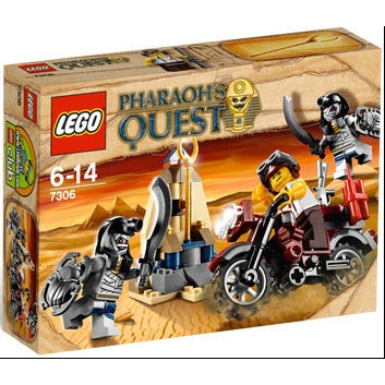 LEGO Pharaoh's Quest Golden Staff Guardians 7306
