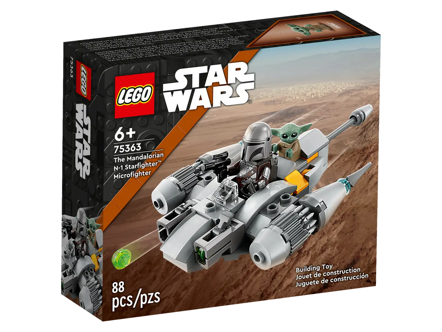 LEGO Star Wars The Mandalorian N-1 Starfighter™ Microfighter 75363