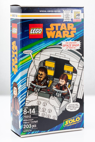 LEGO Star Wars Millennium Falcon Cockpit (San Diego Comic-Con 2018 Exclusive) 75512