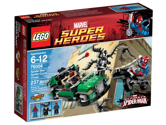 LEGO Marvel Spider-Man: Spider-Cycle Chase 76004