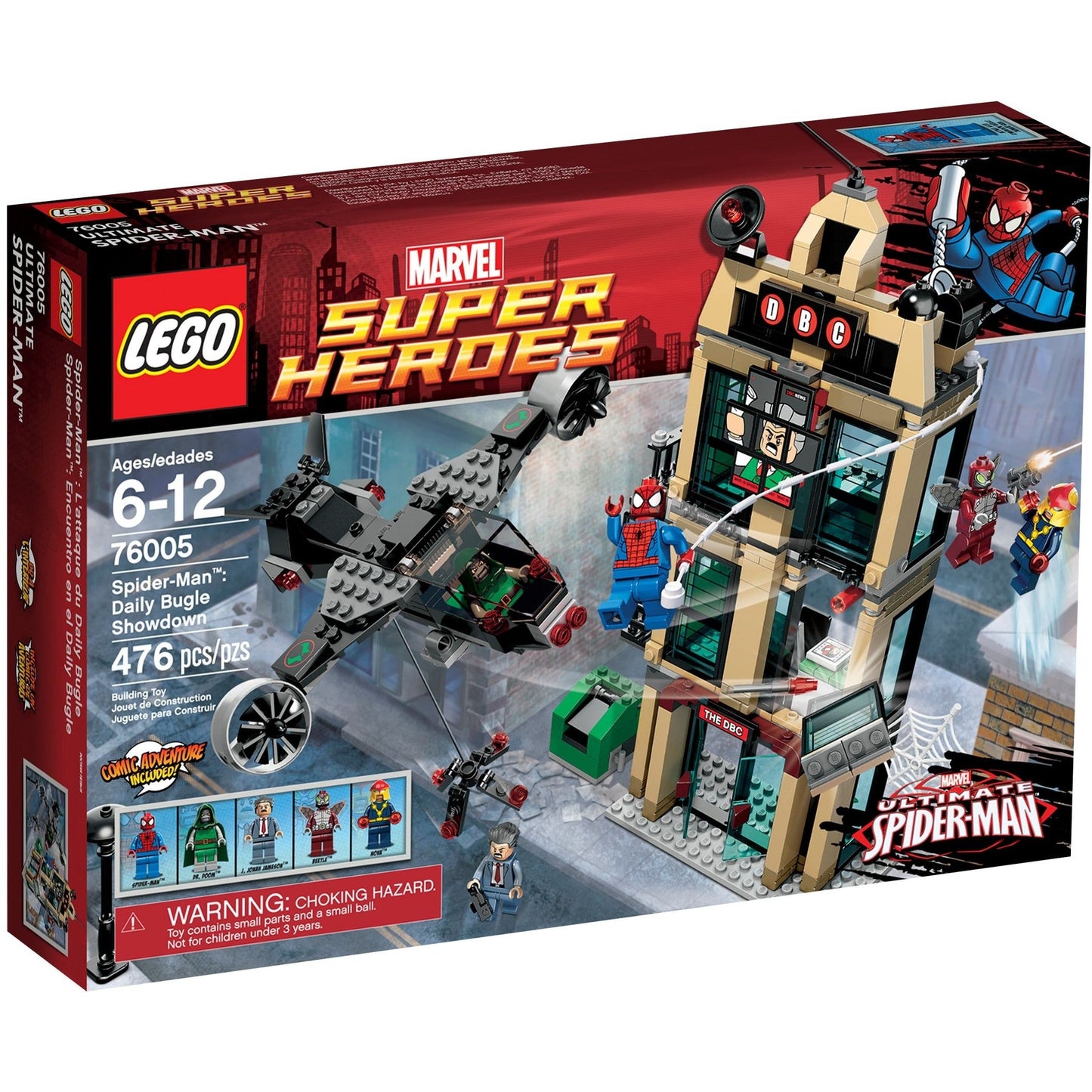 LEGO Marvel Super Heroes Spider-Man: Daily Bugle Showdown 76005