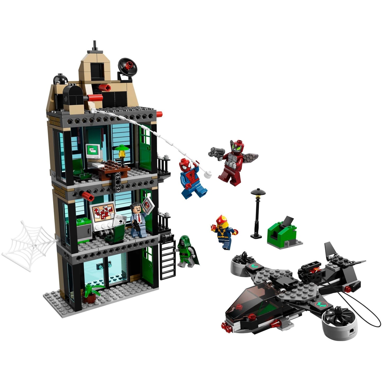 LEGO Marvel Super Heroes Spider-Man: Daily Bugle Showdown 76005