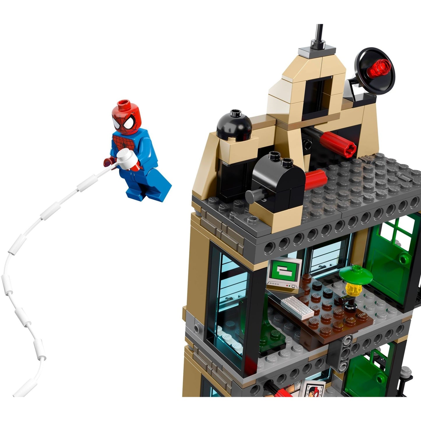 LEGO Marvel Super Heroes Spider-Man: Daily Bugle Showdown 76005