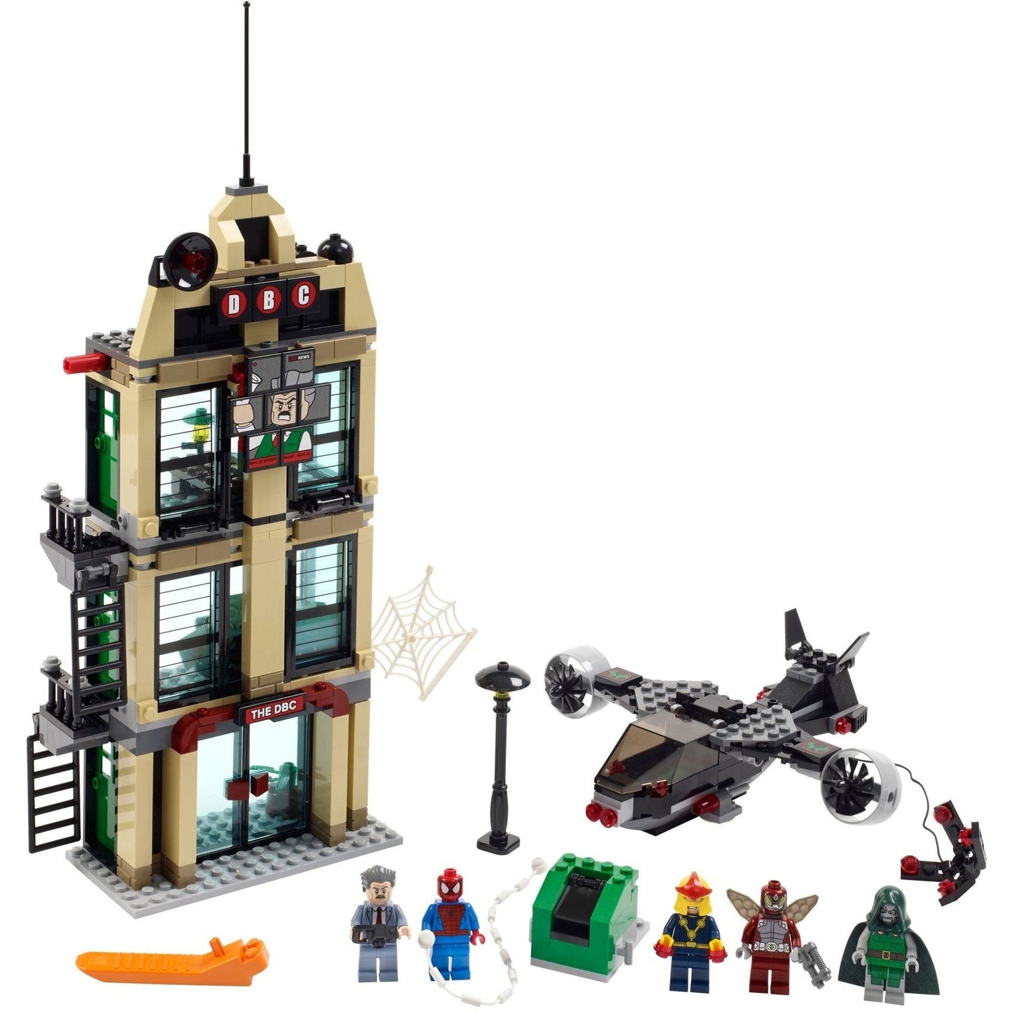 LEGO Marvel Super Heroes Spider-Man: Daily Bugle Showdown 76005