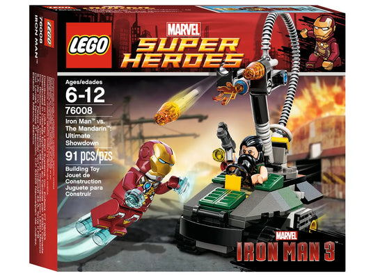 LEGO Marvel Iron Man vs. The Mandarin: Ultimate Showdown 76008