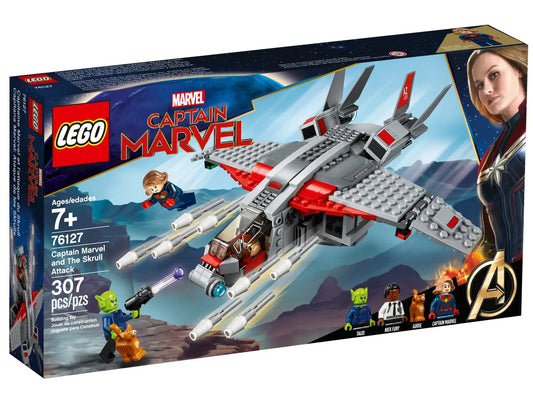 LEGO Marvel Captain Marvel and The Skrull Attack 76127