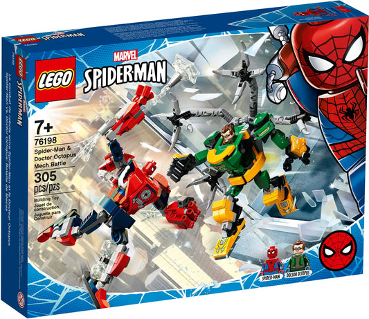 LEGO Spider-Man: Spider-Man & Doctor Octopus Mech Battle 76198