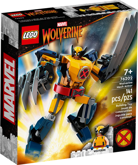 LEGO Marvel Wolverine Mech Armour 76202