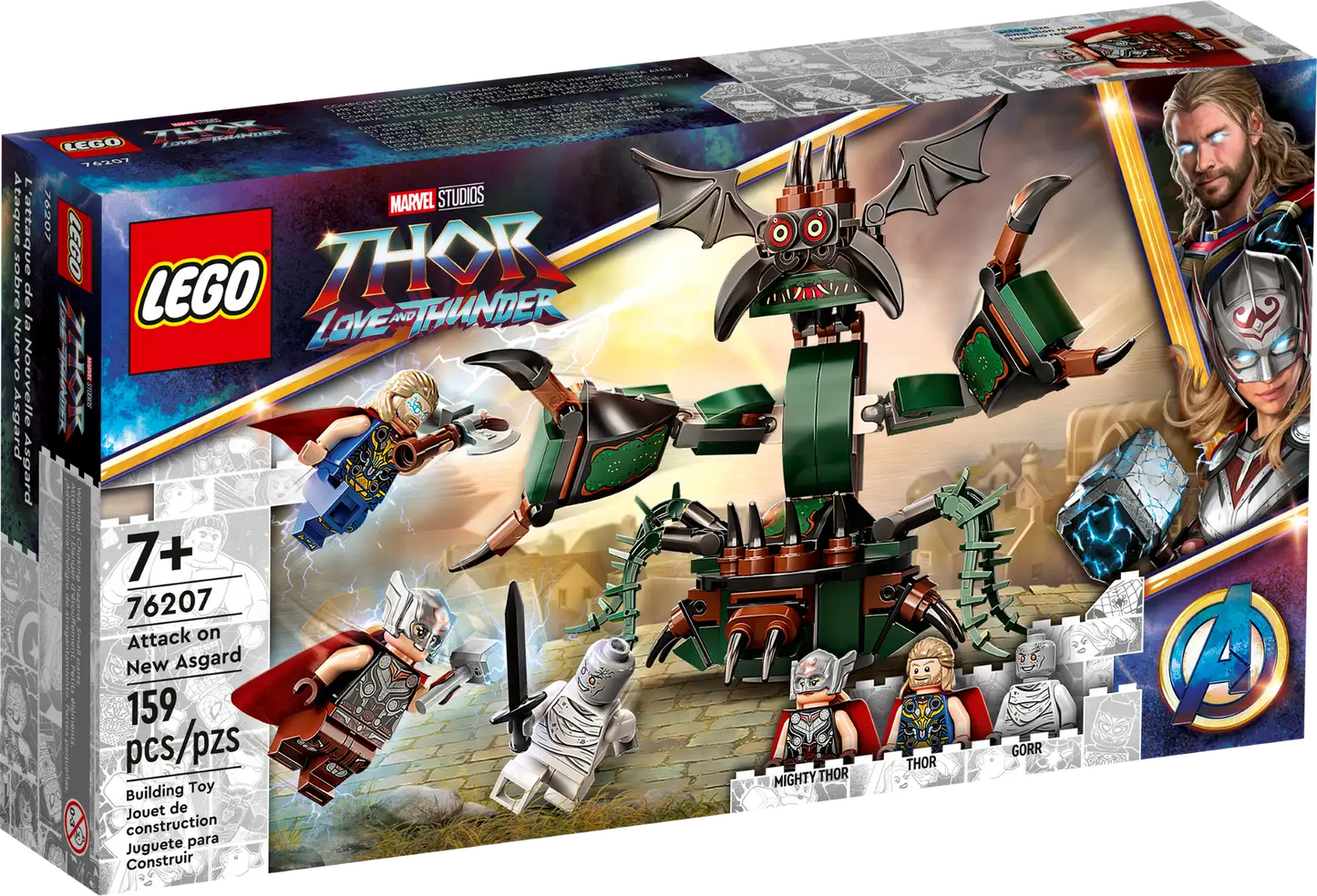 LEGO Marvel Attack on New Asgard 76207