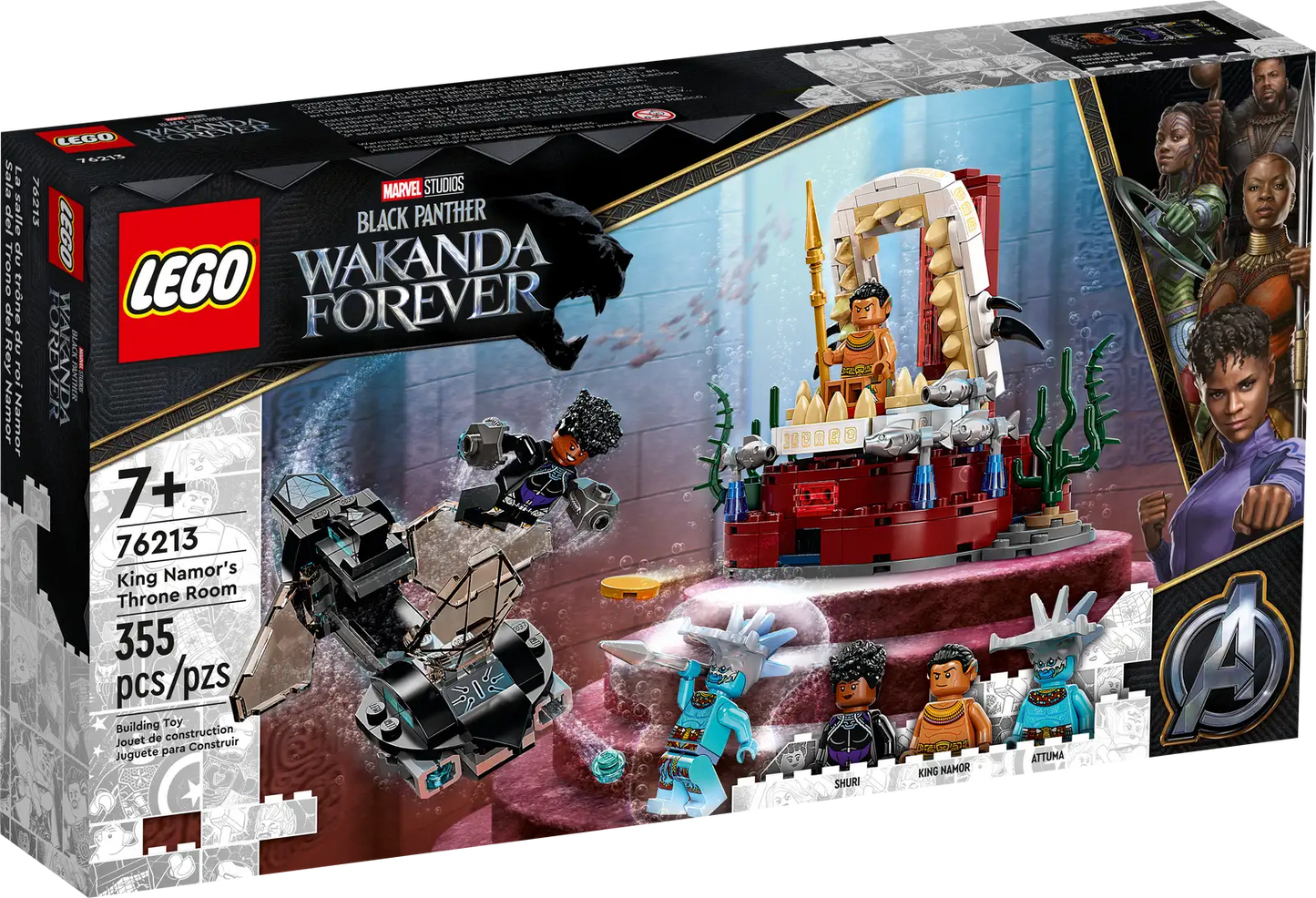 LEGO Marvel King Namor's Throne Room 76213