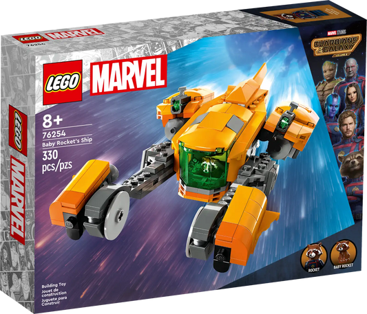 LEGO Marvel Baby Rocket's Ship 76254