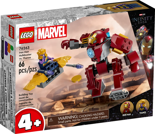 LEGO Marvel Iron Man Hulkbuster vs. Thanos 76263