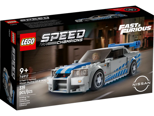 LEGO Speed Champions 2 Fast 2 Furious Nissan Skyline GT-R (R34) 76917