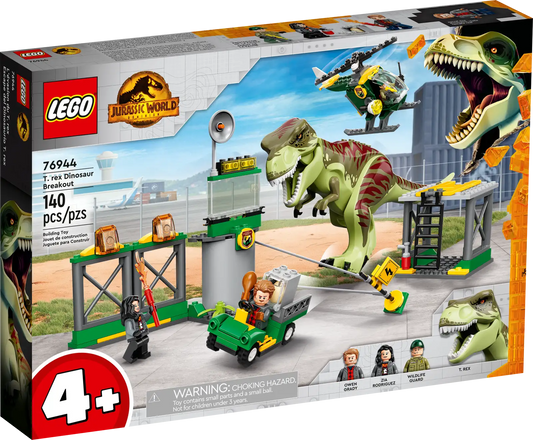 LEGO Jurassic World T. rex Dinosaur Breakout 76944